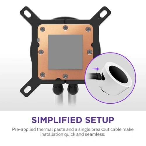 Nzxt Kraken Plus 360mm RGB White CPU Liquid Cooler